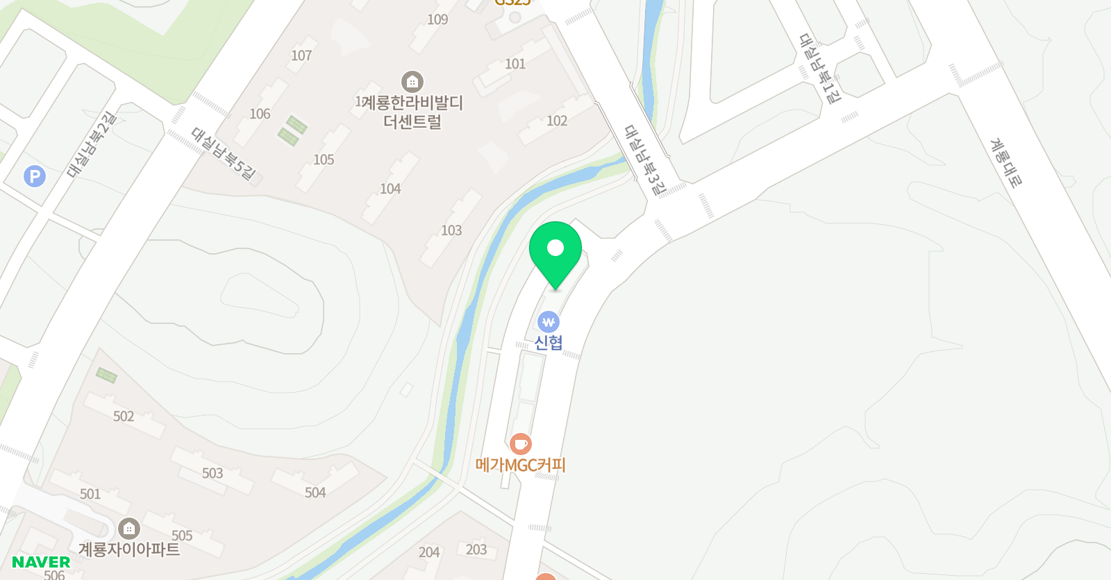 퍼스트부부 태권도 학원 위치