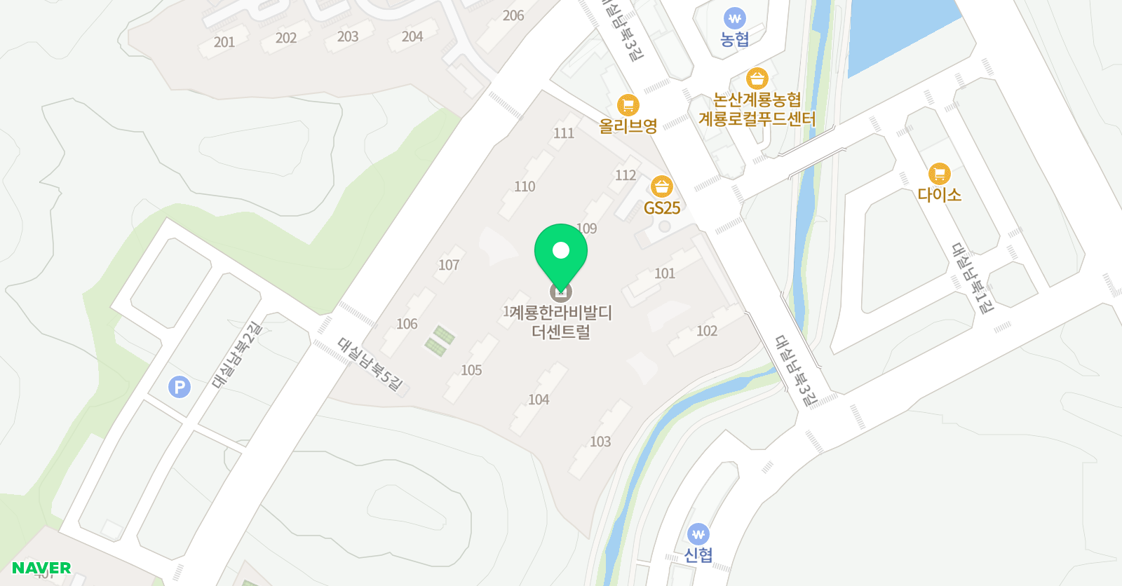 앤디샌디 영어학원 위치