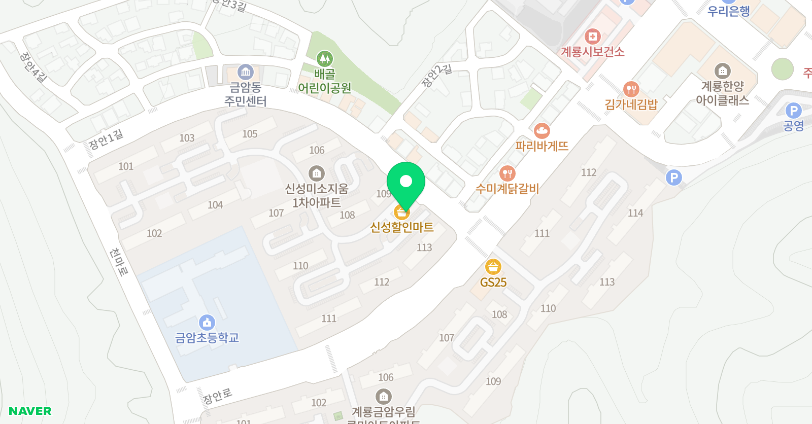 채송화 미술교습소 위치