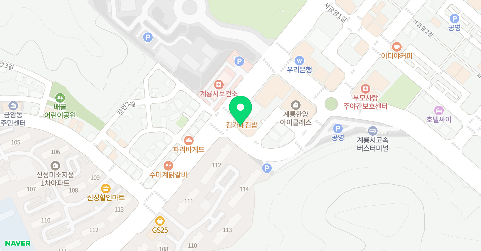 용인대석사 명품태권도 위치