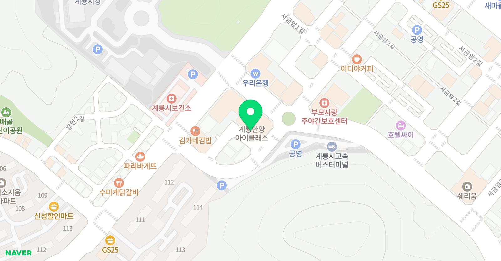 바이올린 샘 위치