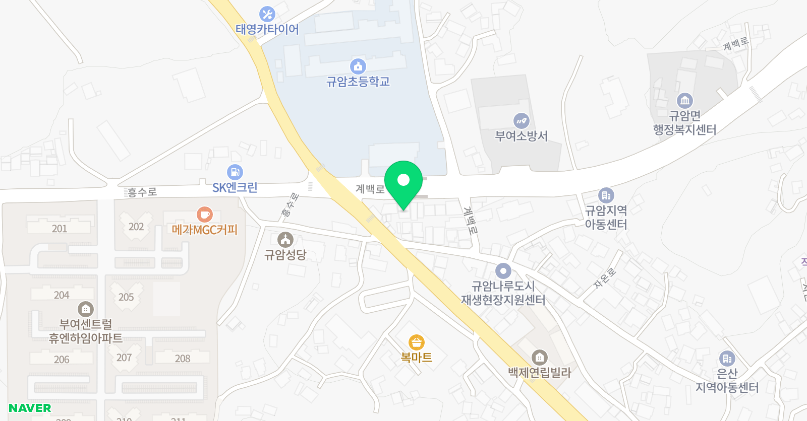 스마트해법수학 스마트해법영어 부여규암초점 위치