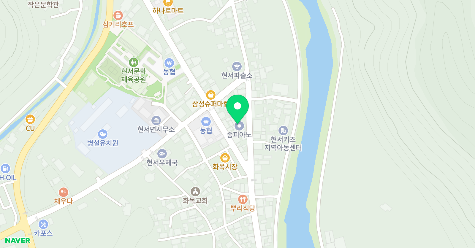 송 피아노 위치