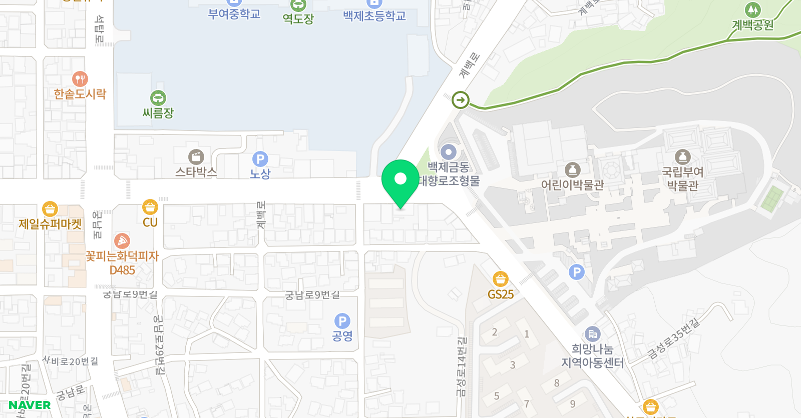 월드프랩 영어학원 부여캠퍼스 위치