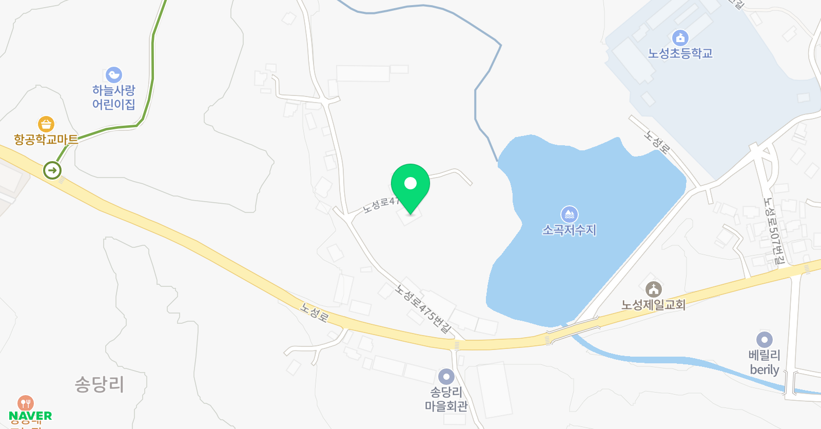 강정숙 피아노학원 위치