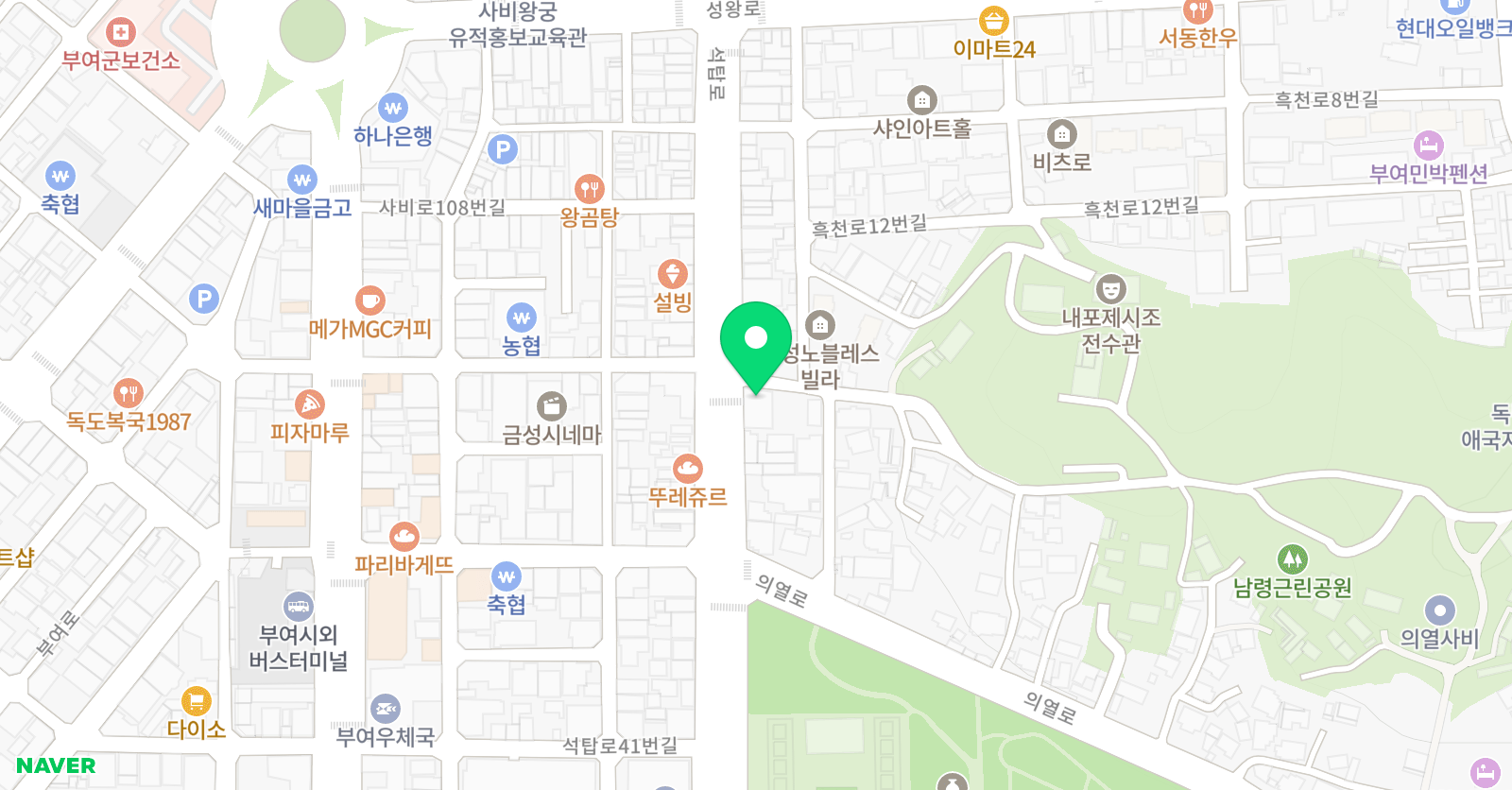 워싱턴 외국어학원 위치