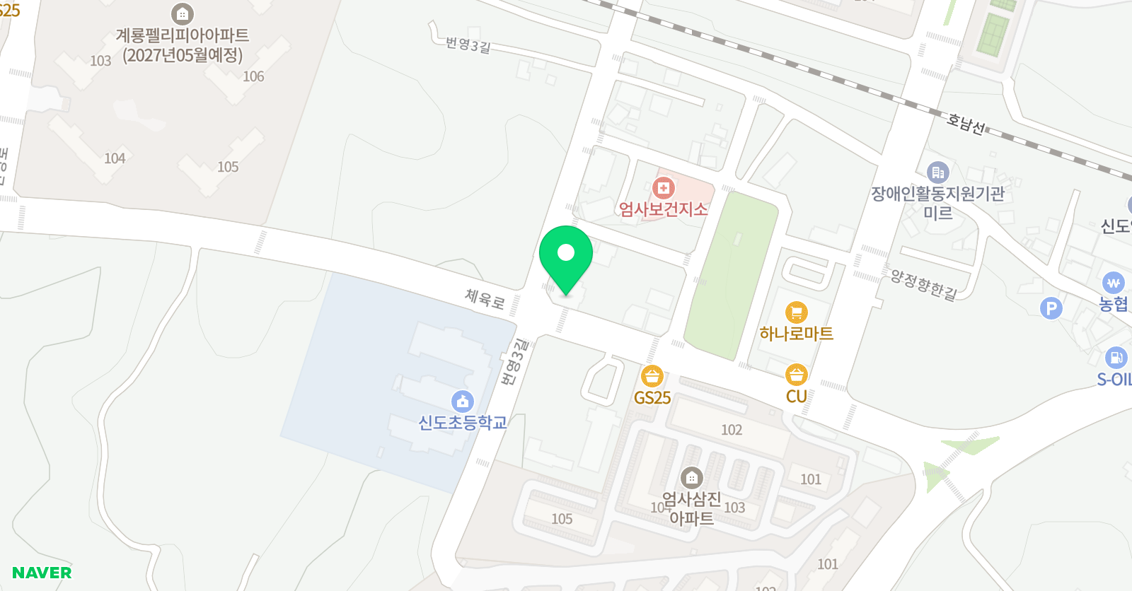 명문클래식 실용음악학원 위치