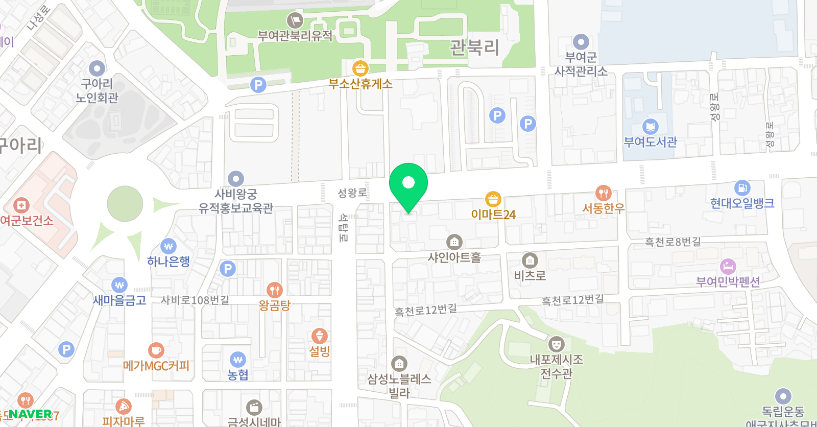 윤선생 영어숲 부여학원 위치