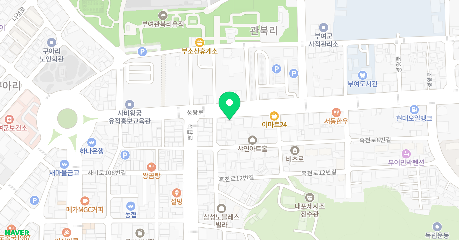 SP 학원 위치