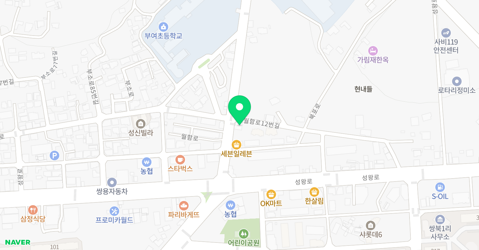 피아노숲 음악학원 위치
