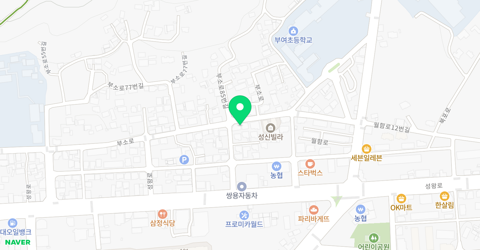 소리엘 피아노교습소 위치
