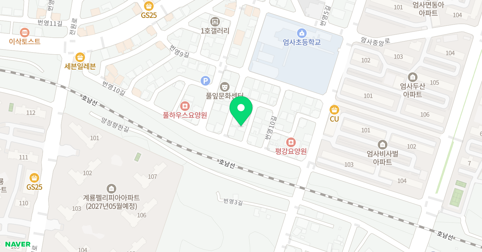 H 수학 리드앤톡 영어 학원 위치