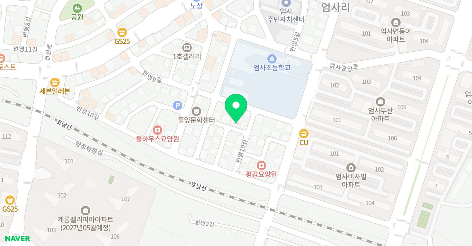 피카소 미술교습소 위치