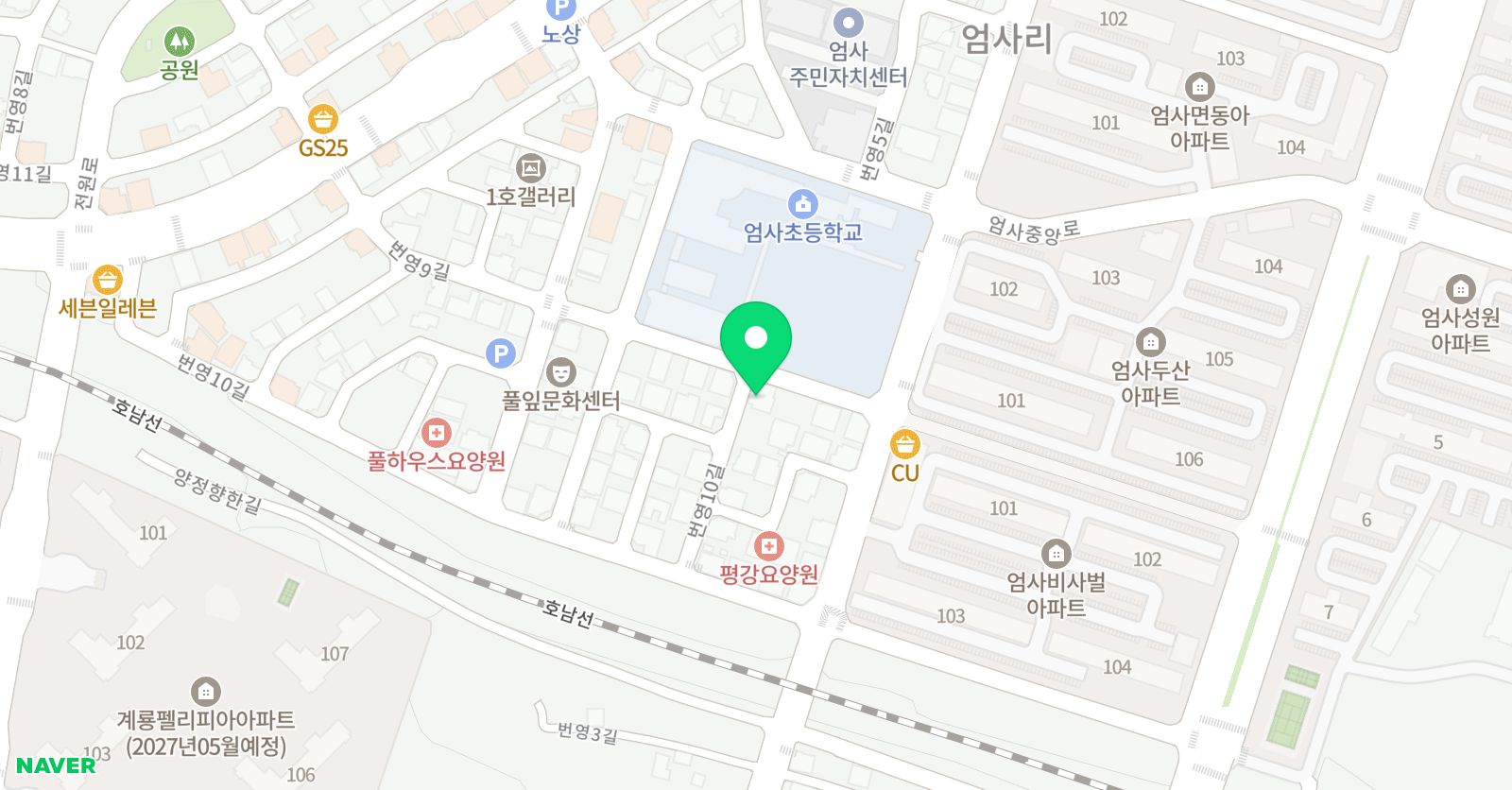 효성 태권도 위치