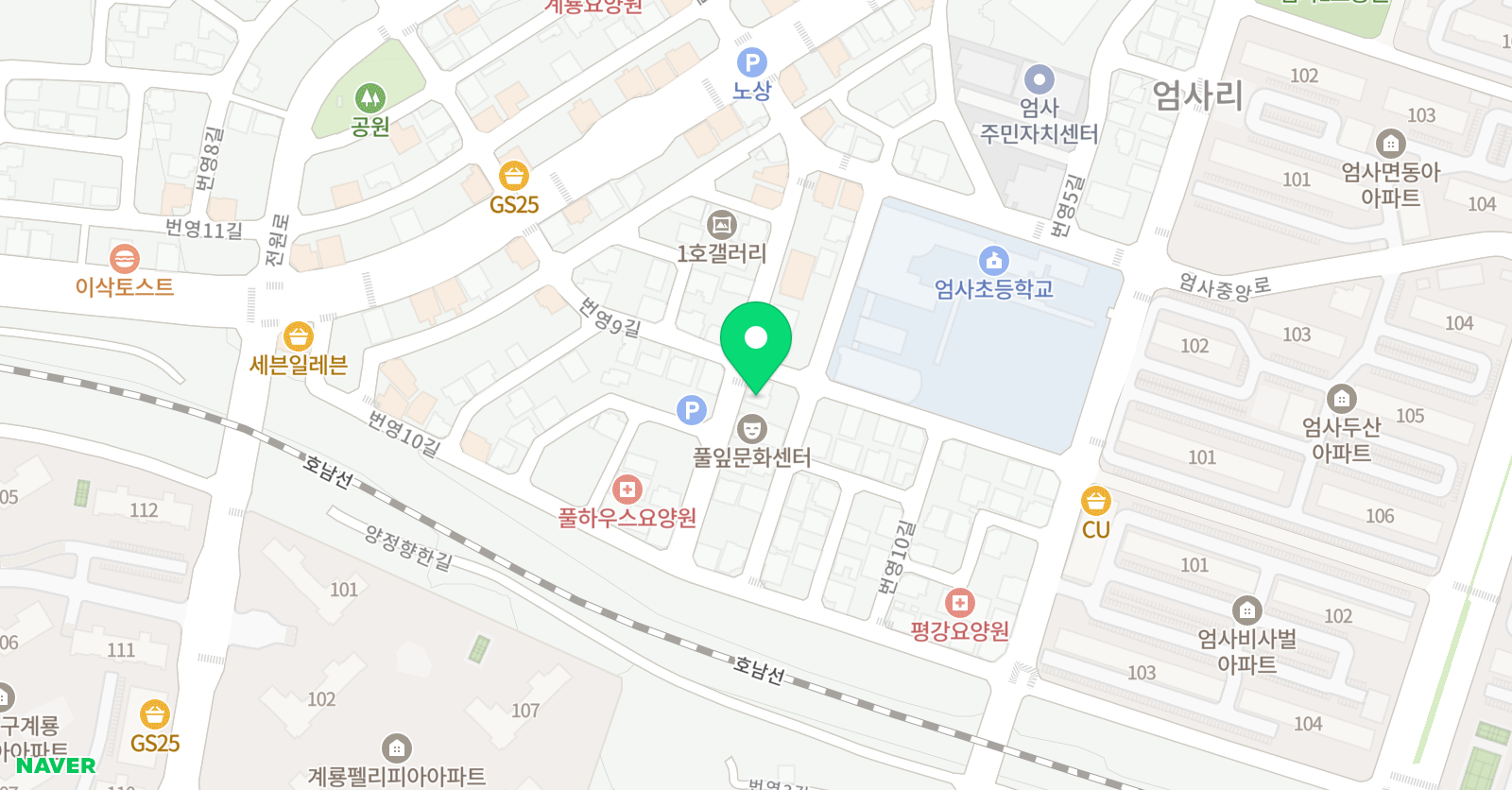 리드인 다온 국어논술 위치