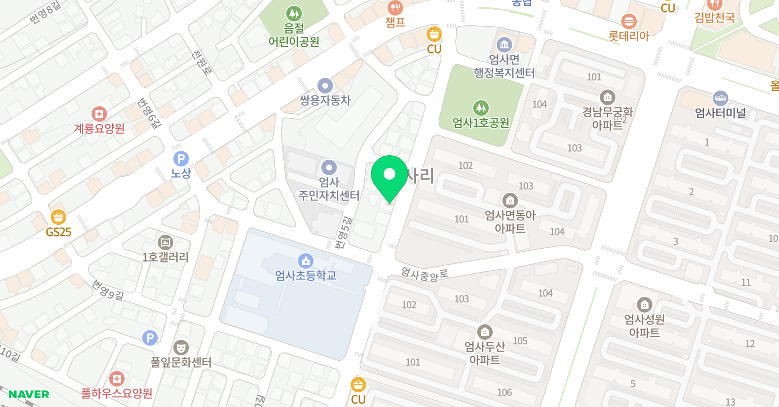 최피아노 위치