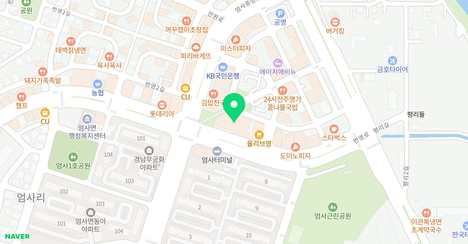 과학과수학을담다 학원 위치
