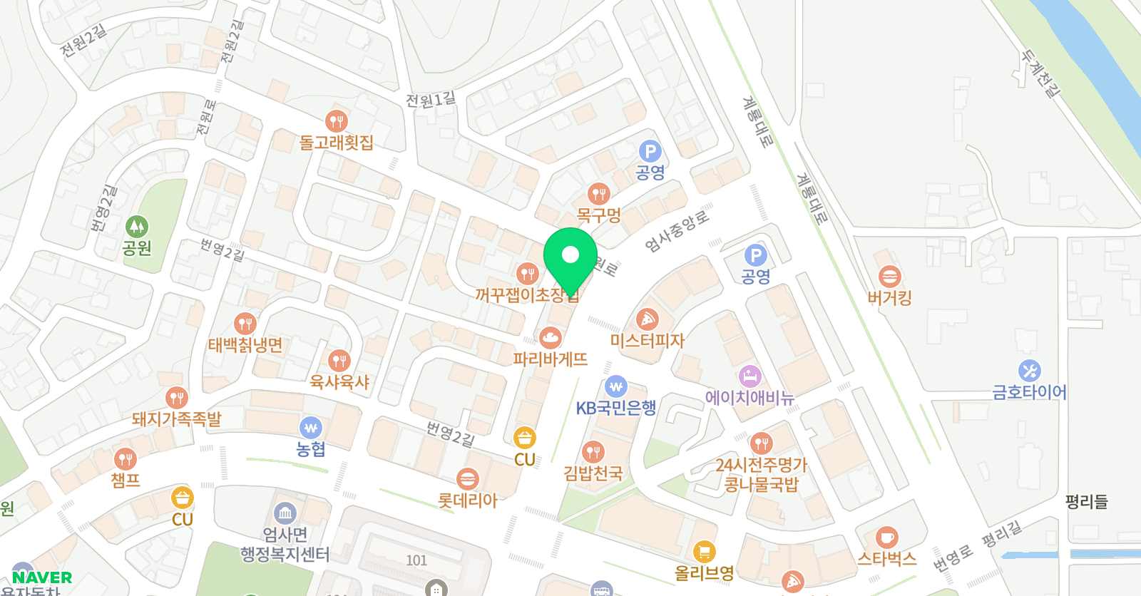 혜인 음악학원 위치