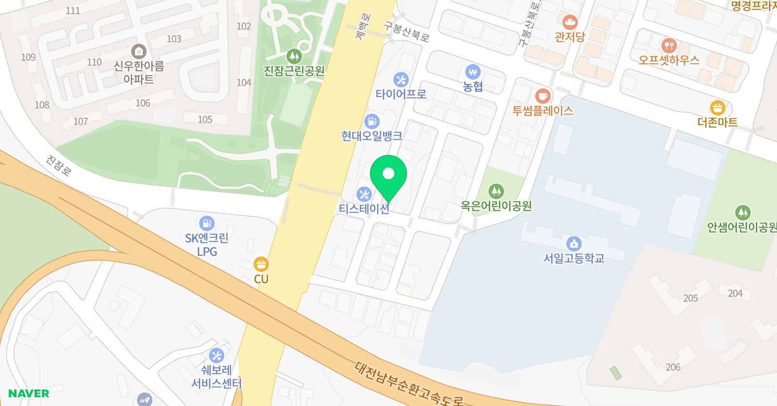 타니댄스아카데미 관저점 위치