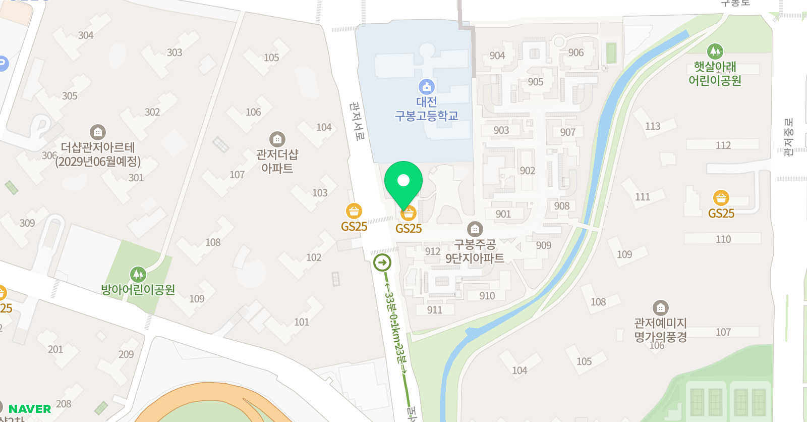 혜영 피아노음악학원 위치