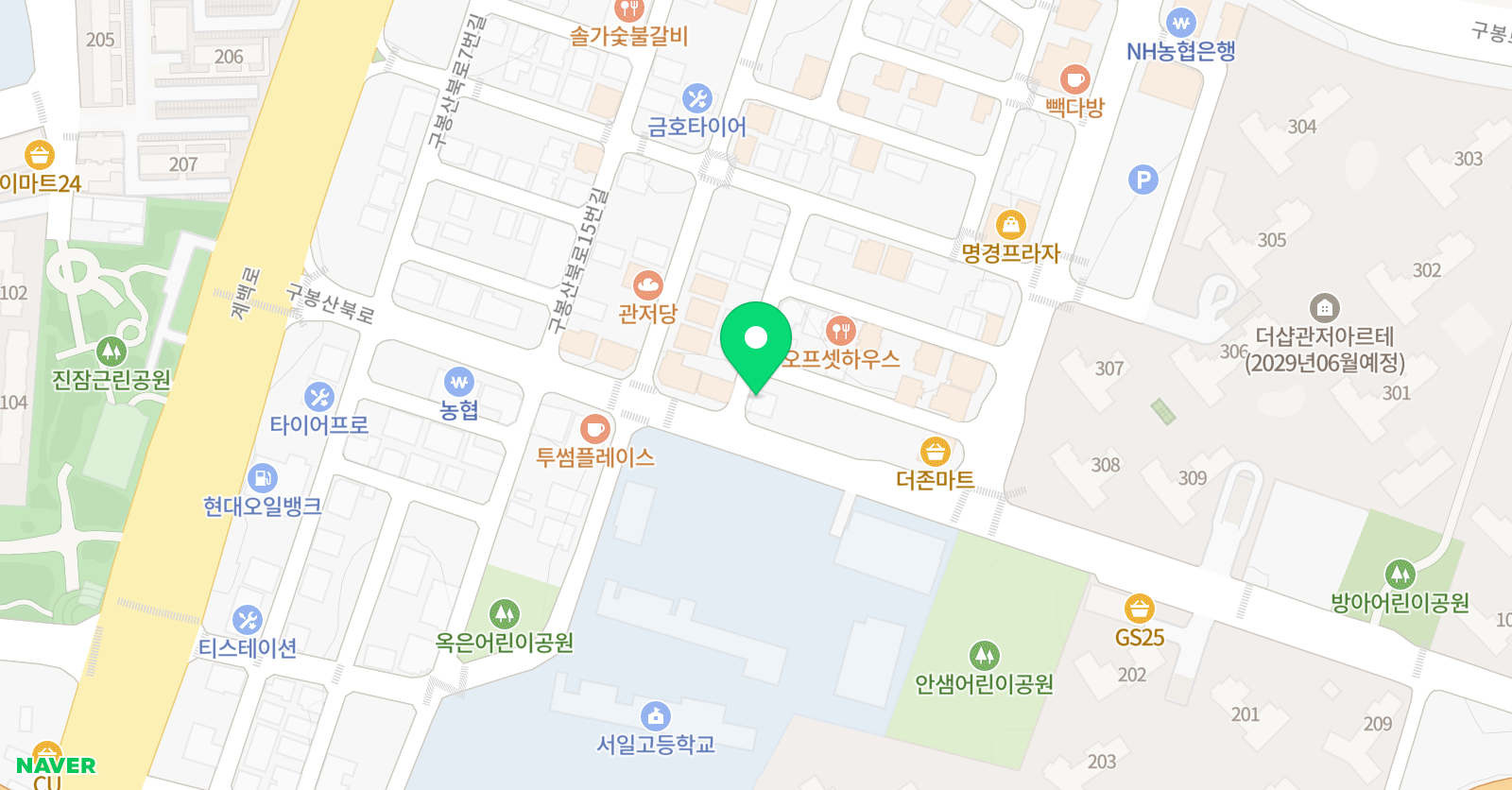 오쌤 수학교습소 위치