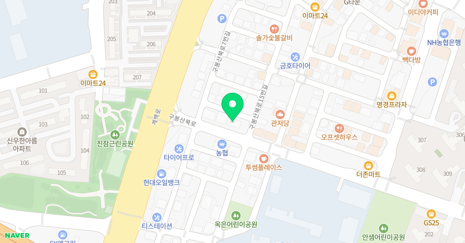도안FC축구아카데미 관저점 위치