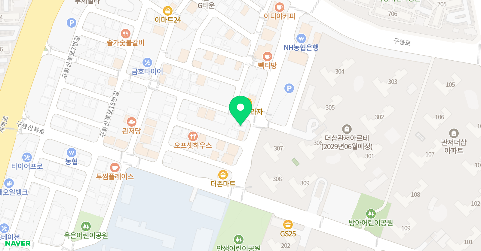 요크 영어학원 위치