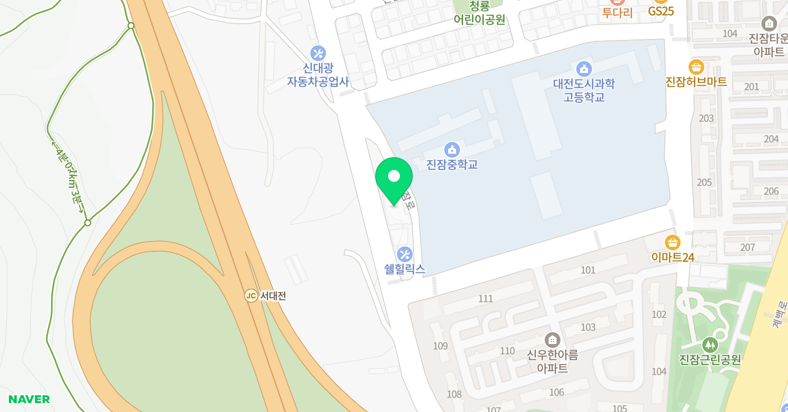 대전 제일 스포츠센터 위치