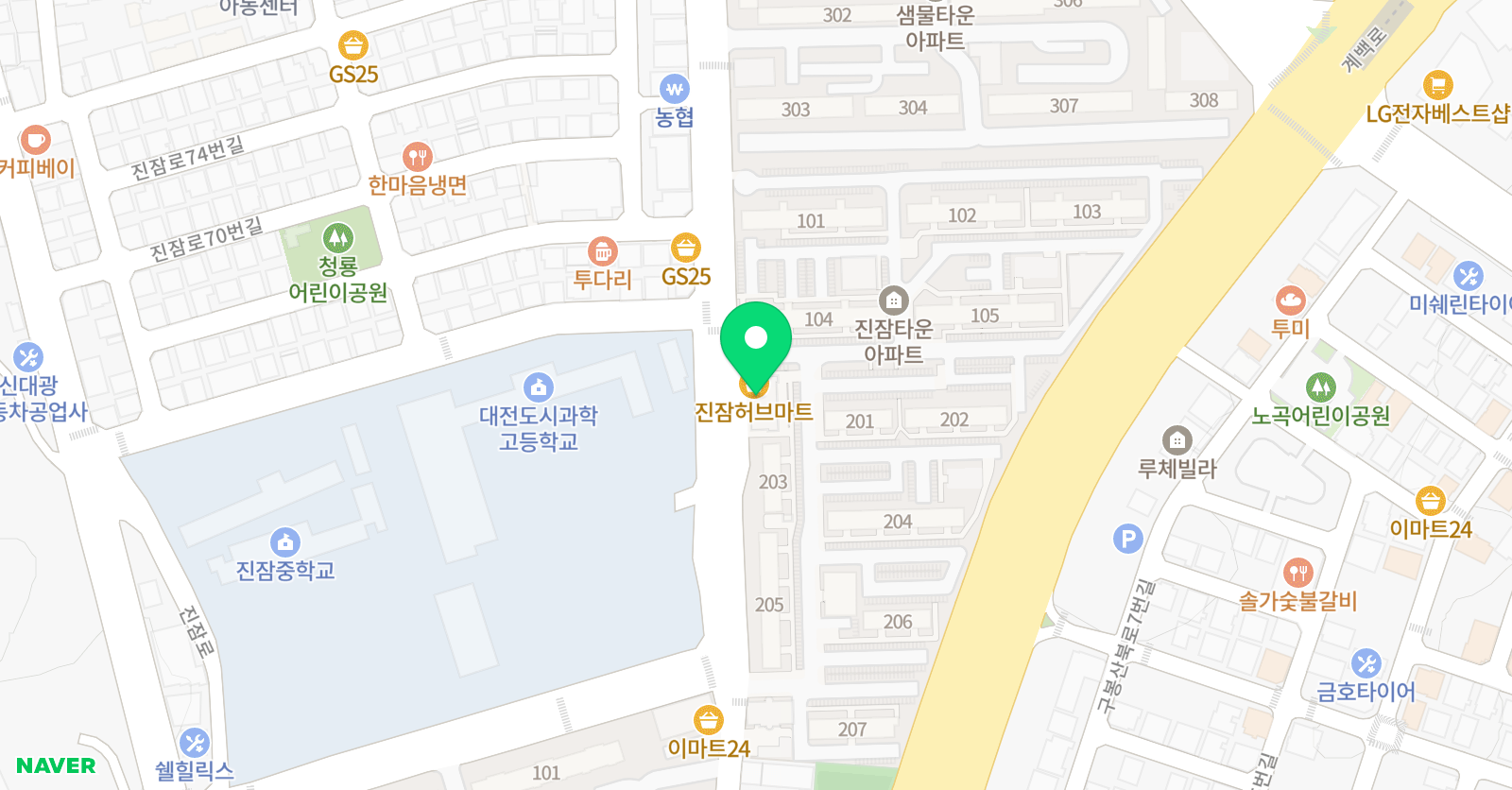 아트스튜디오 사각사각 미술교습소 위치