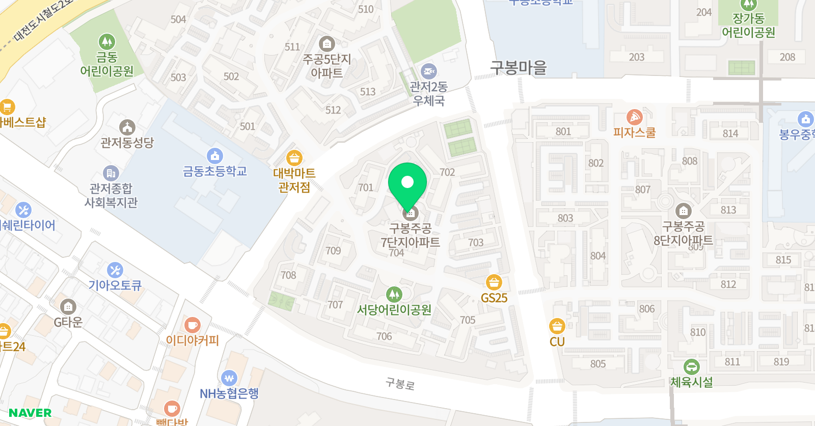 뿌리깊은 수학 위치