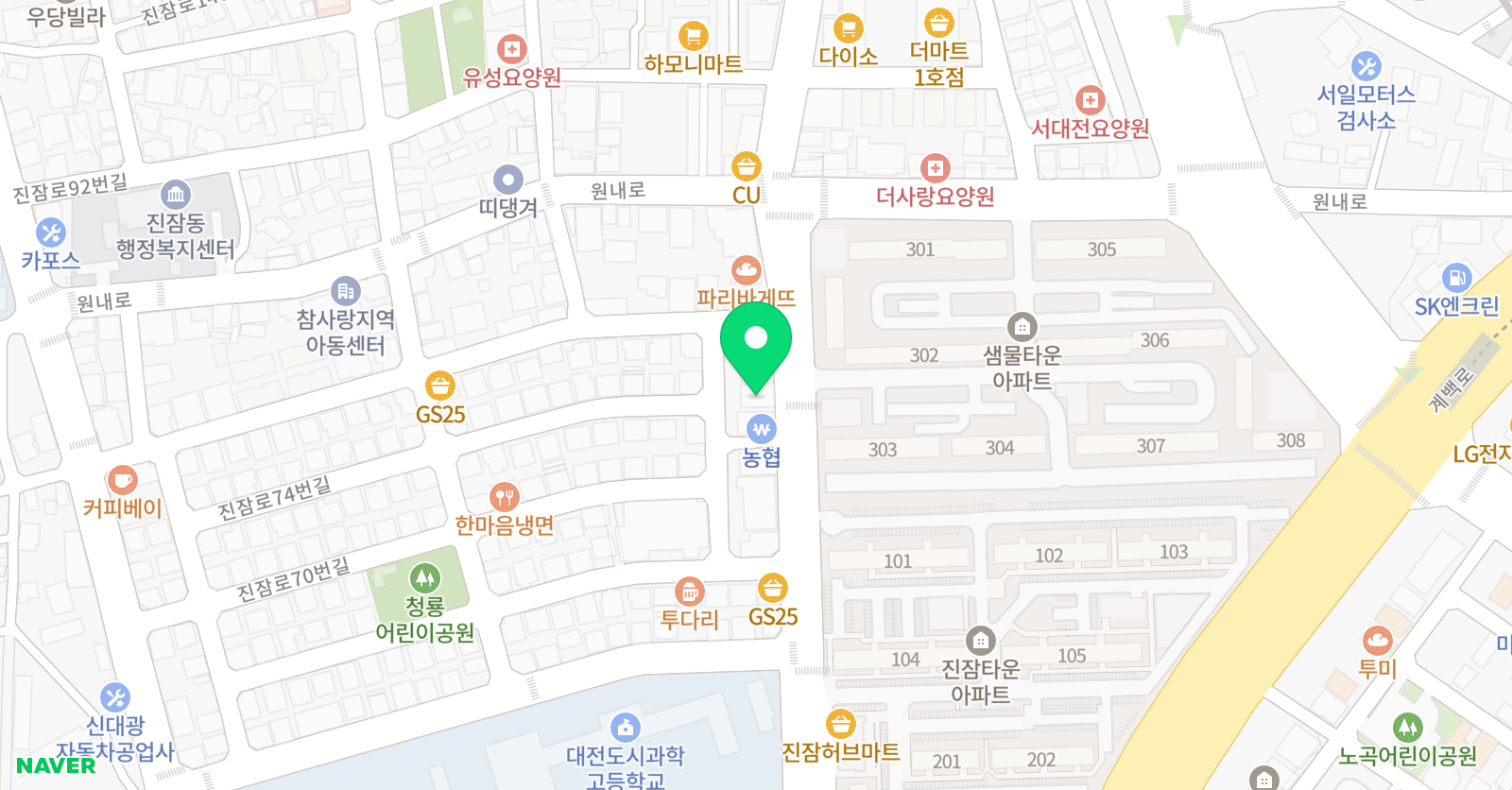 은진 음악학원 위치