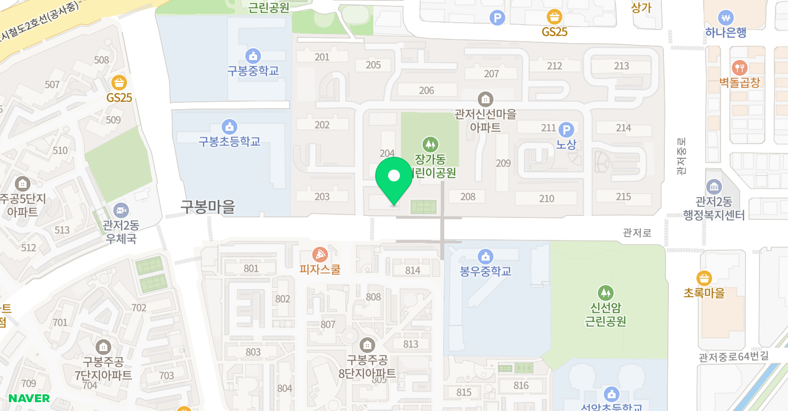 바른 수학교습소 위치