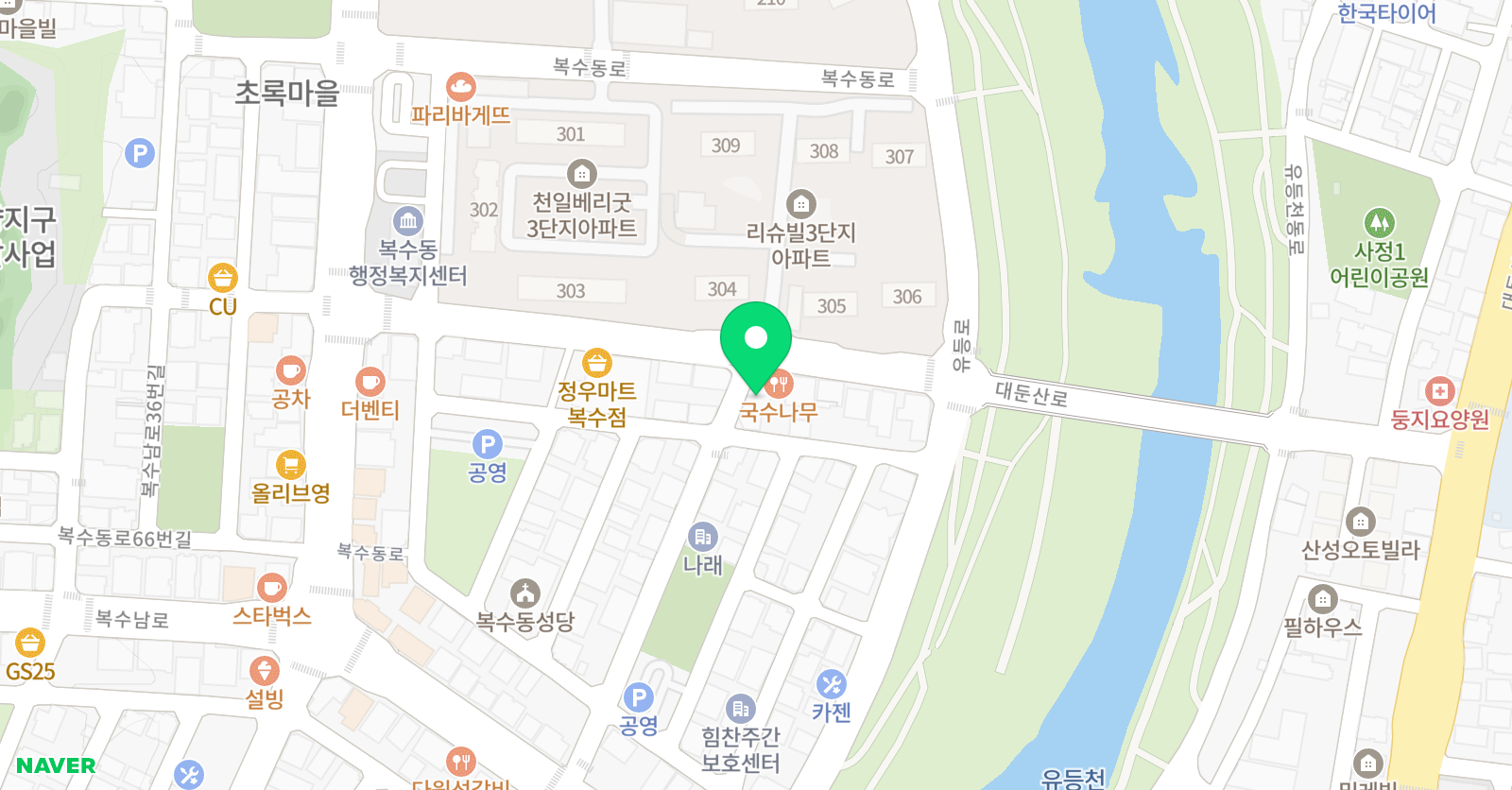 박선생 수학학원 위치