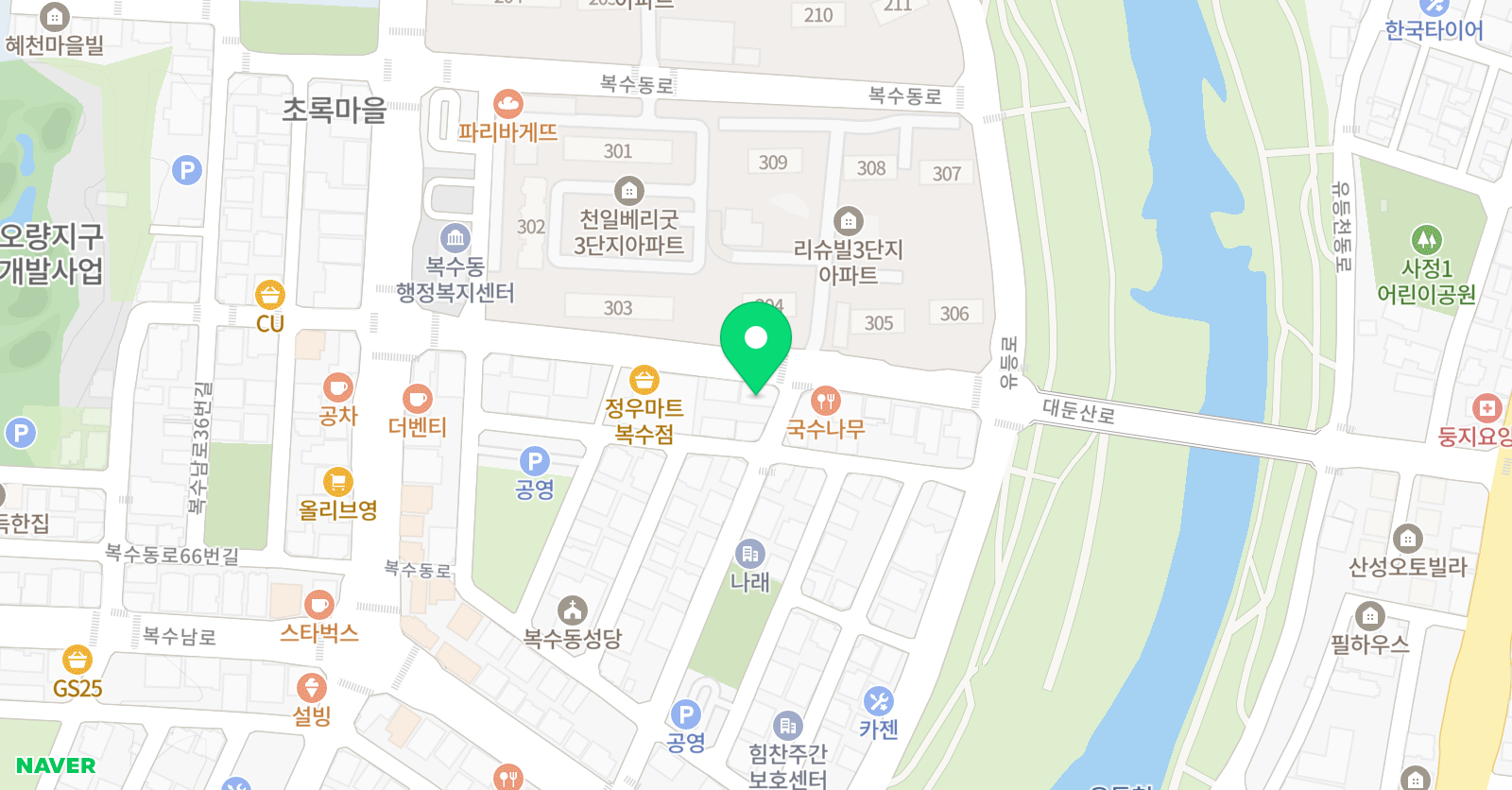 씨유 어학원 위치