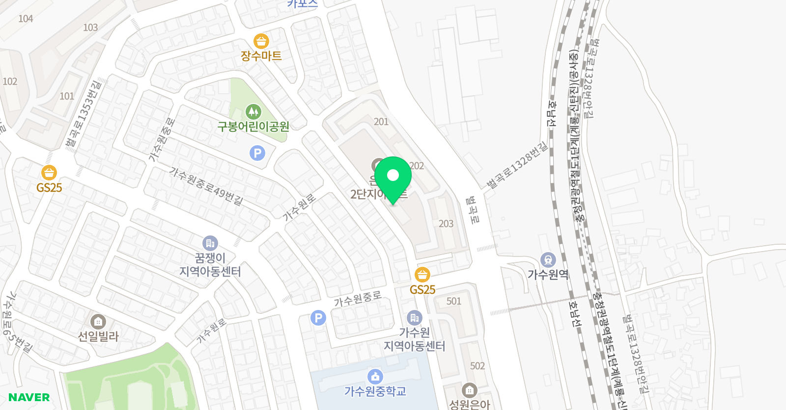 세은 보습학원 위치