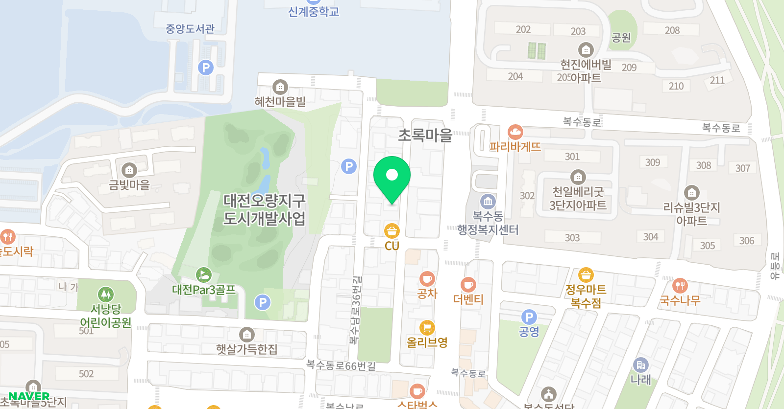 삼공삼공영어 멘토수학학원 위치
