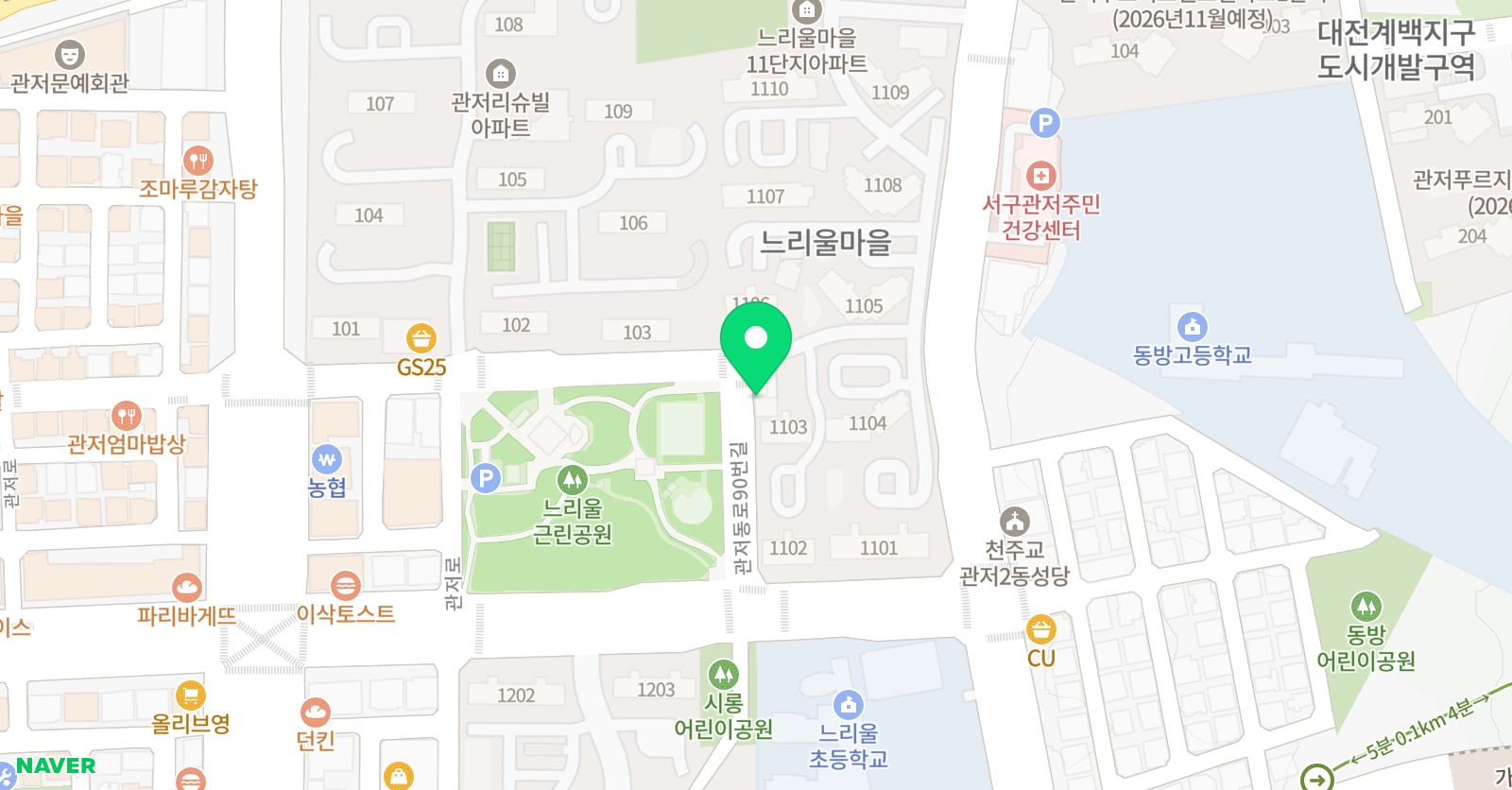 도나쌤 영어교실 위치