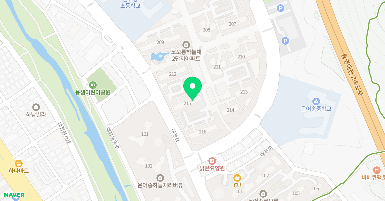 푸르넷 공부방 이화 위치