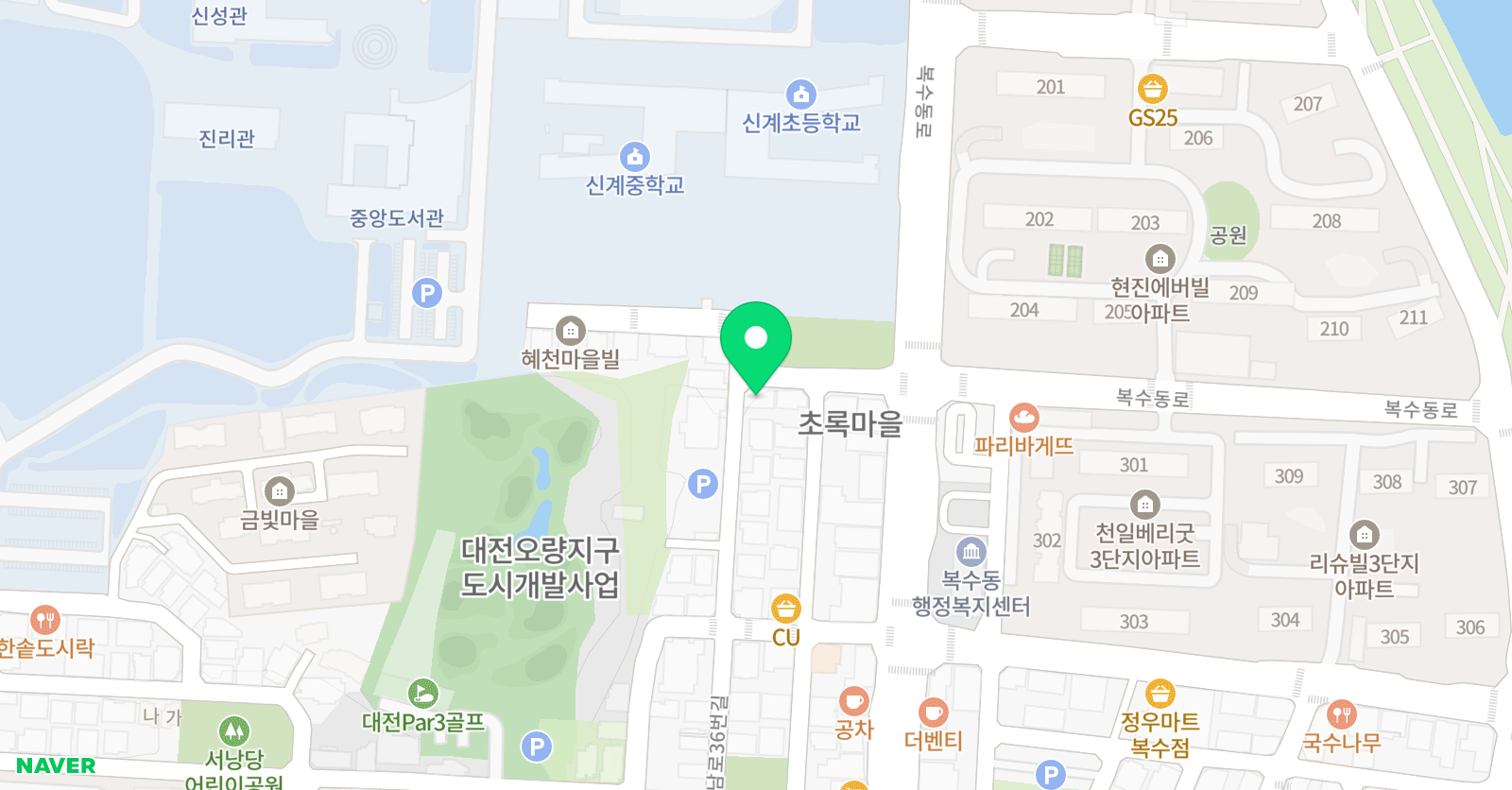 한국체대마스터 한태권도 위치