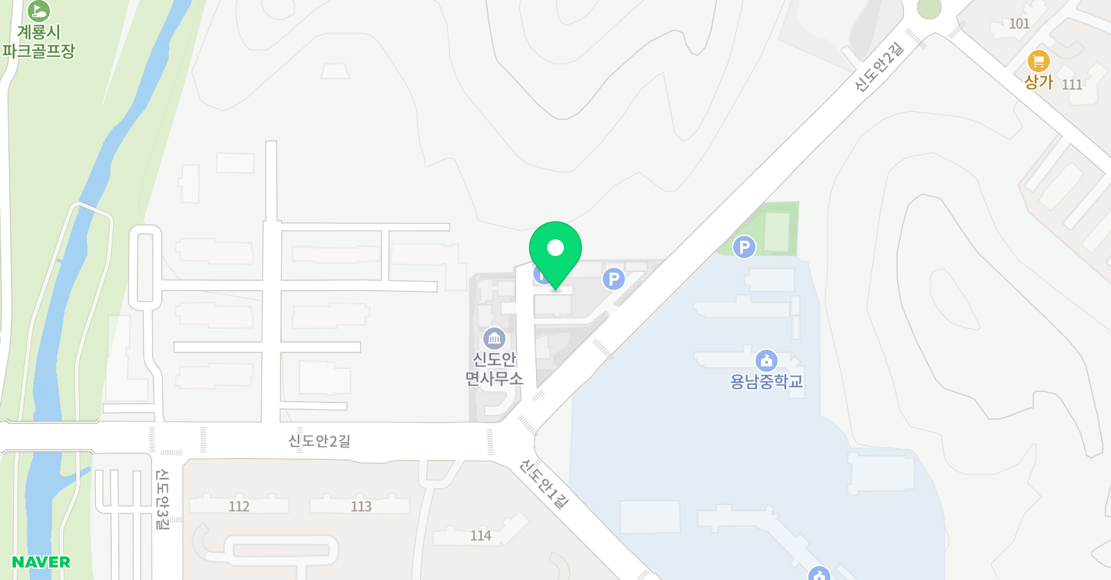중앙 피아노학원 위치