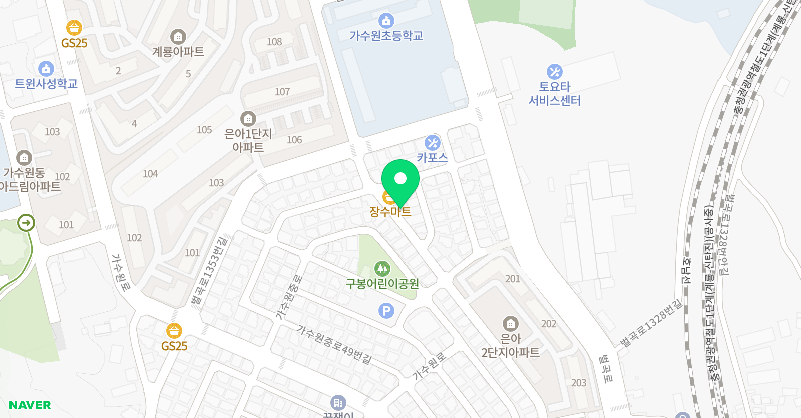 은아 음악학원 위치
