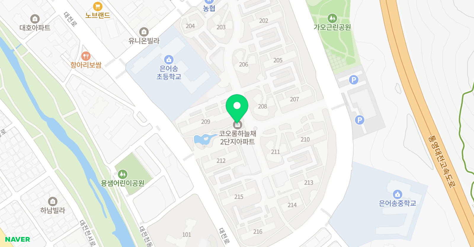 하늘채 미술교습소 위치