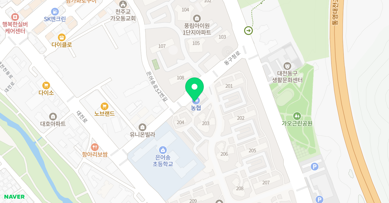 뮤엠 영어 은어송학원 위치