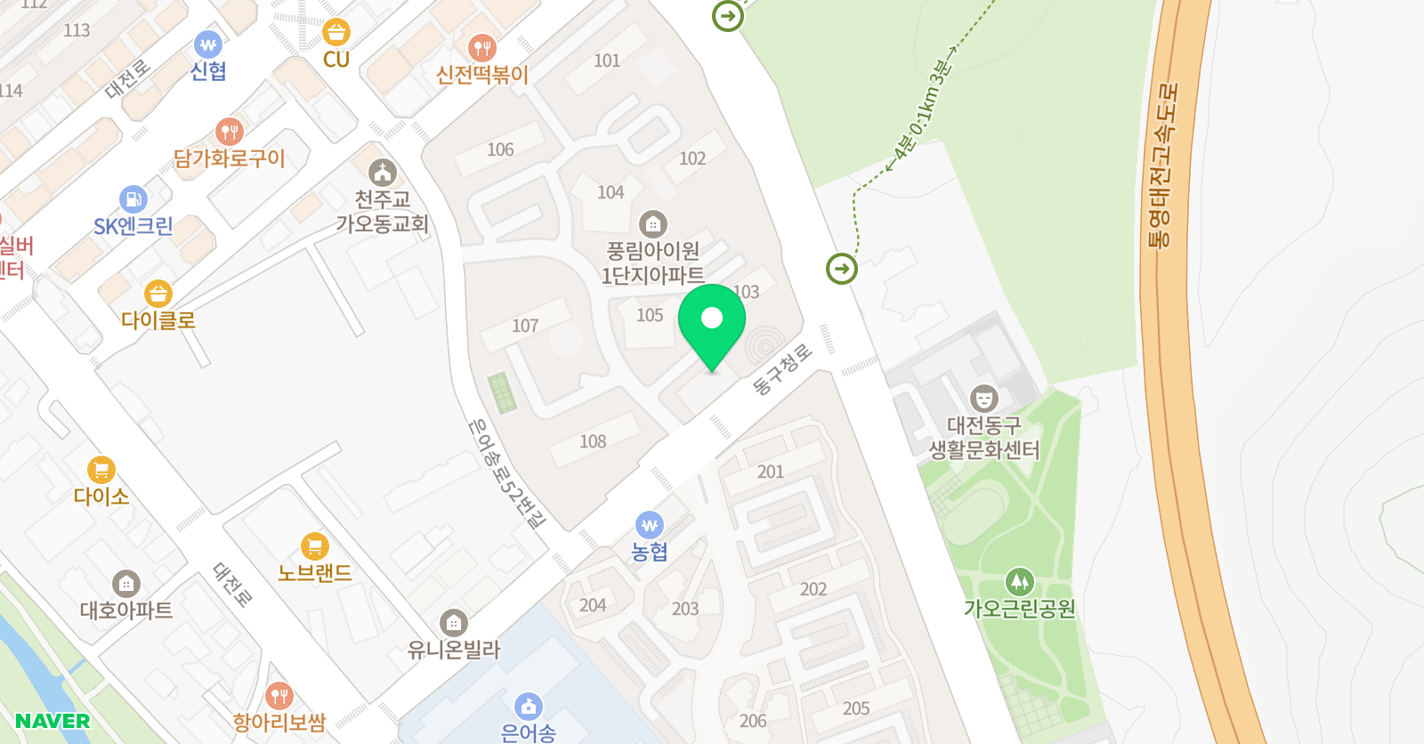 리드인 풍림가오점 위치