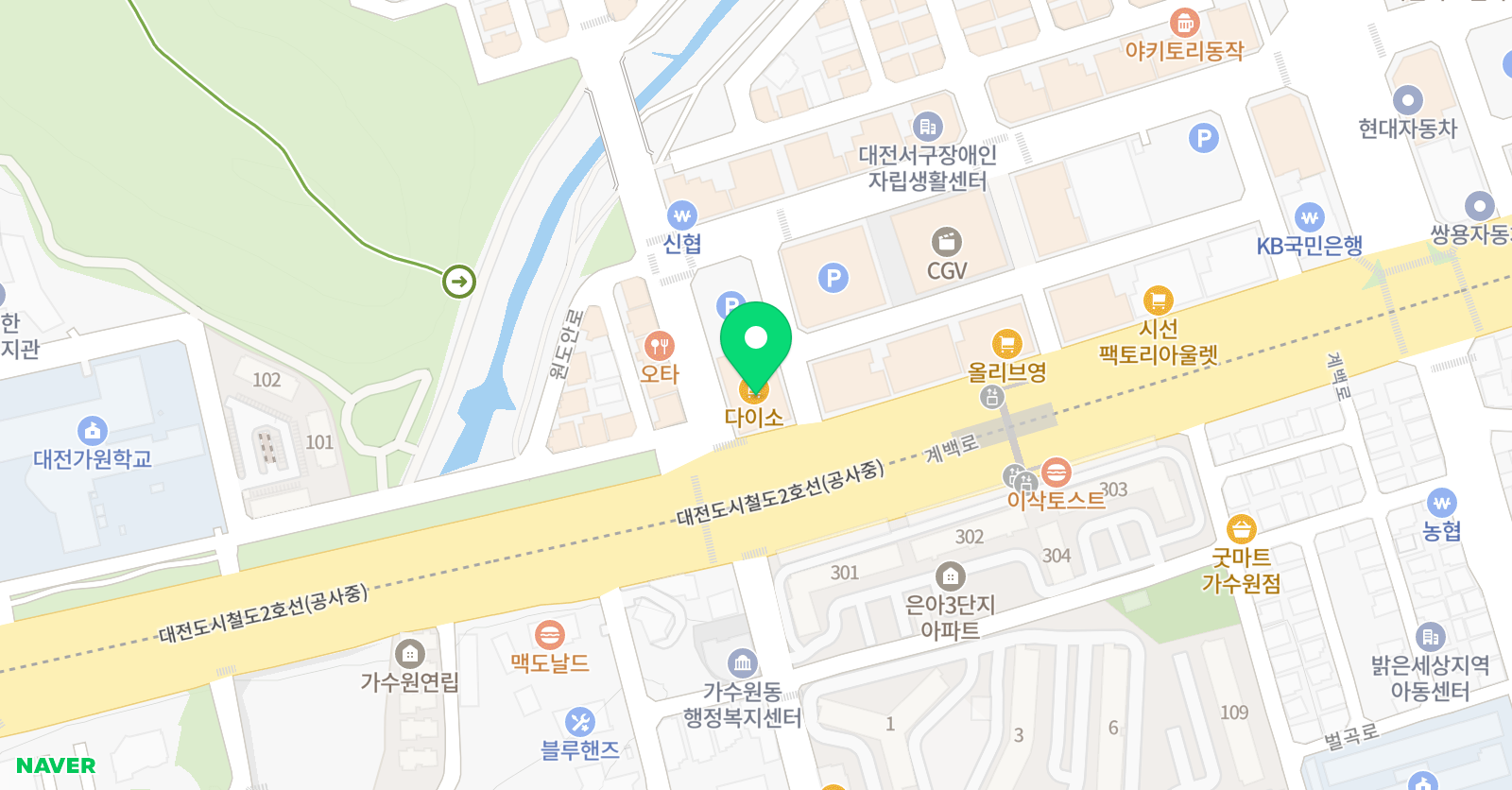 도안 동양킥복싱복싱 위치