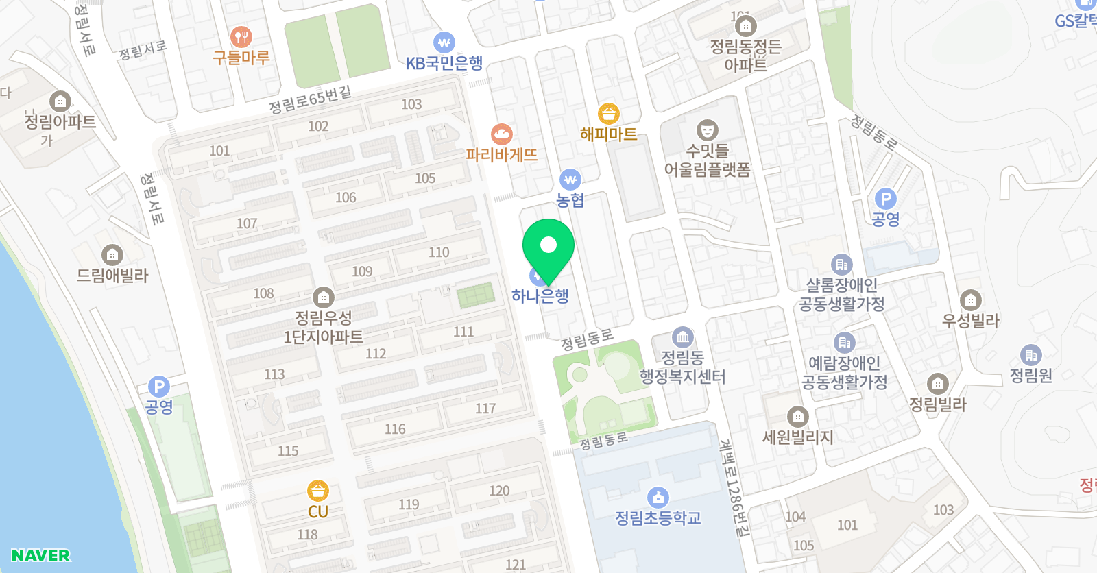 인성 태권도 위치