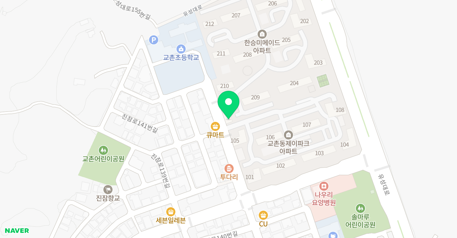 미메이드 음악학원 위치