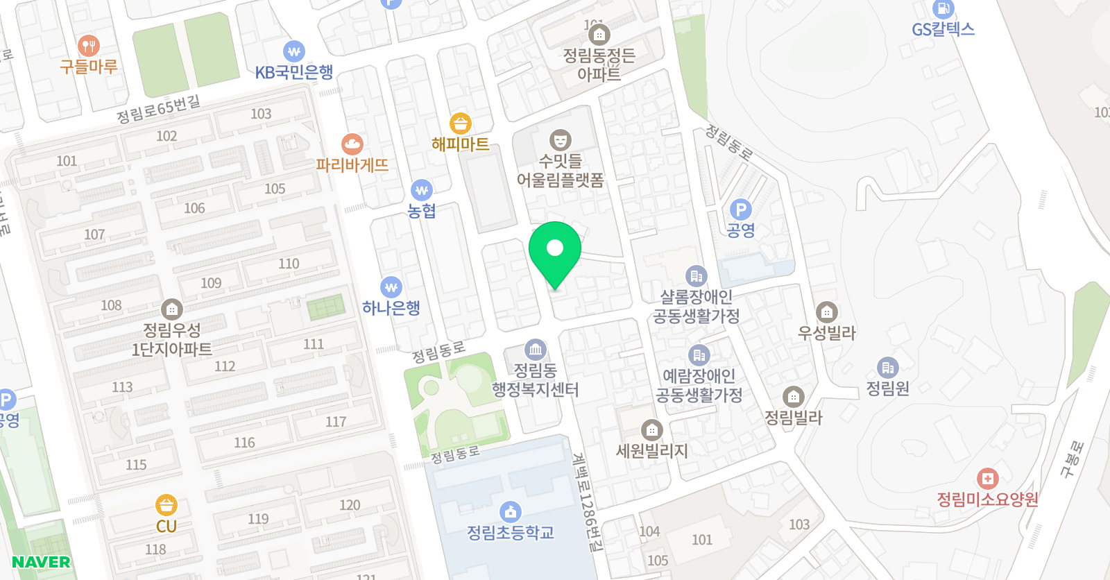 라라 음악학원 위치