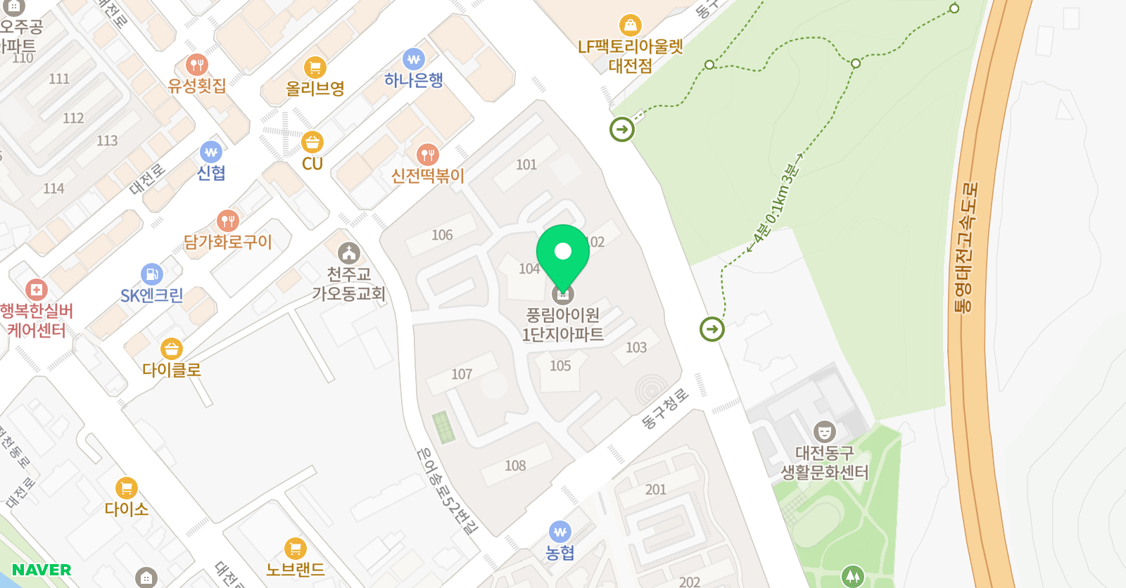 하나영어교습소 위치