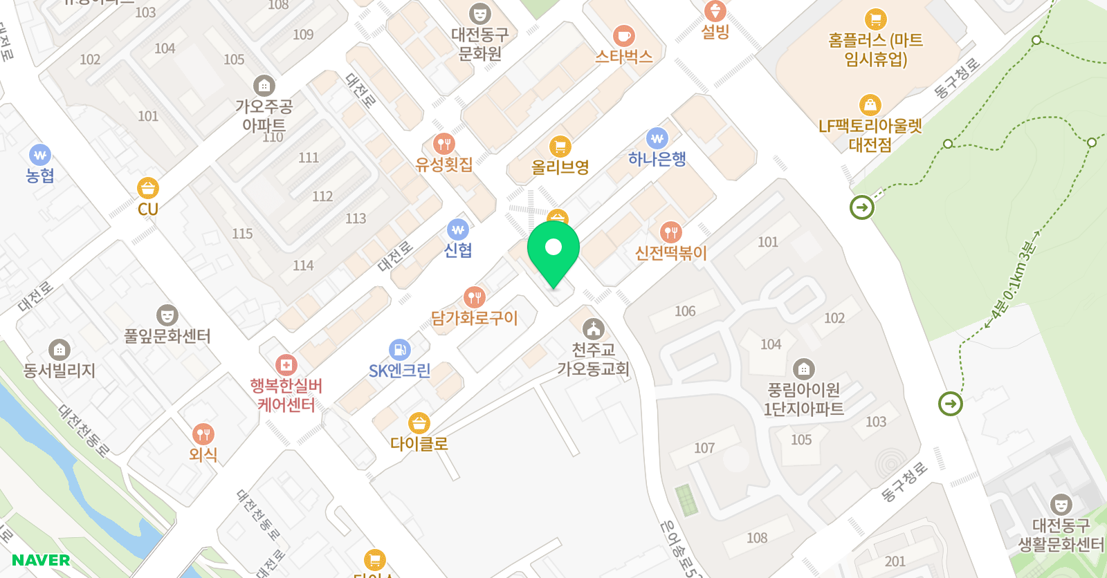 효이 박경희 날개달기 국어학원 위치